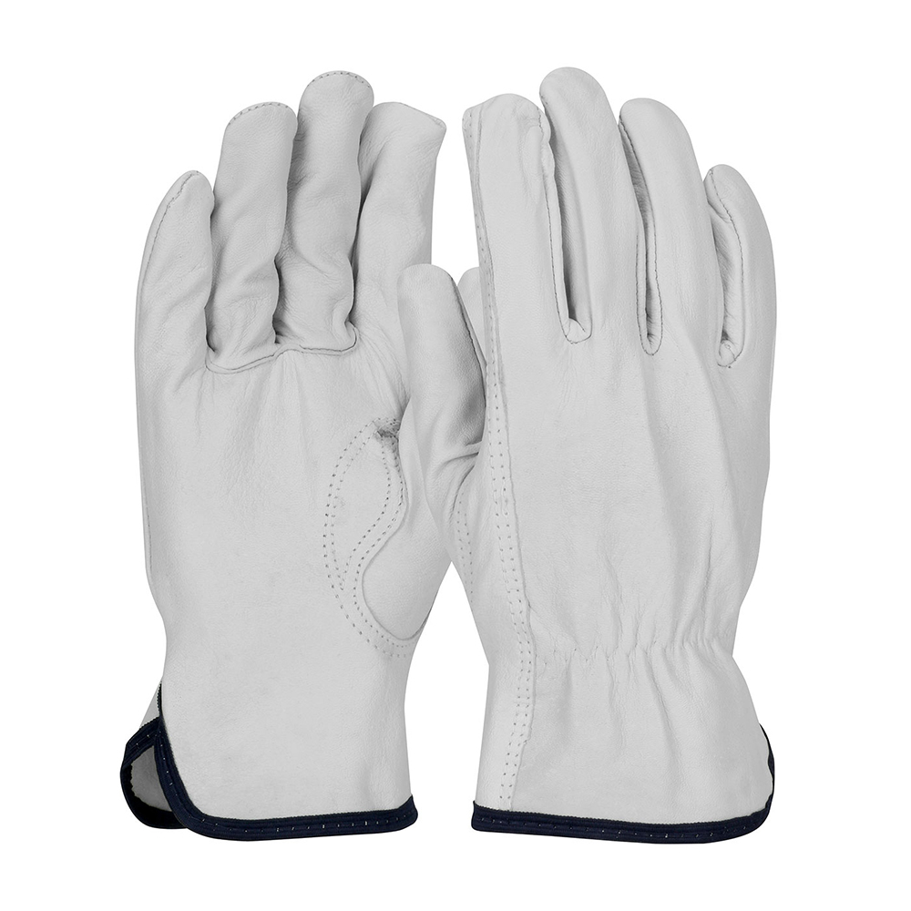 Industry Grade Top Grain Goatskin Driver - Tagged Gloves